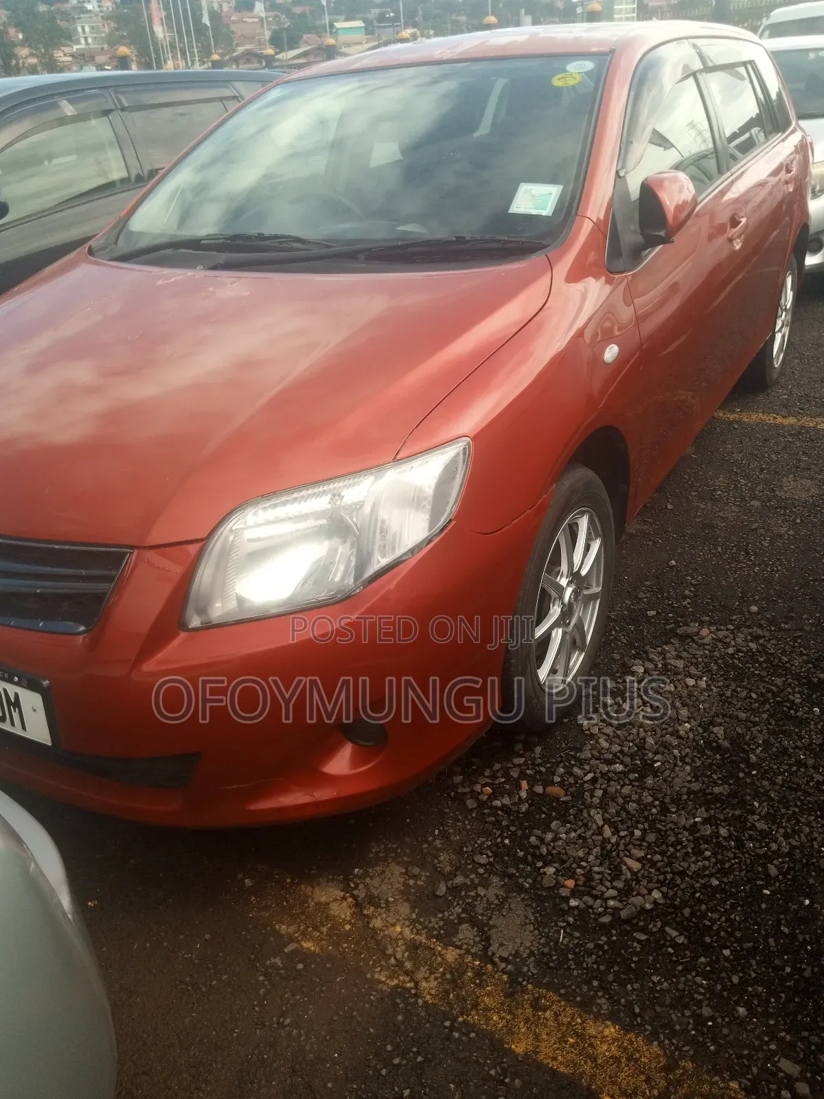 Toyota Corolla Fielder 2011 Red