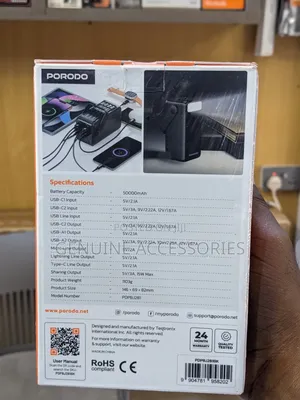 Porodo Lara 50000mah Powerbank