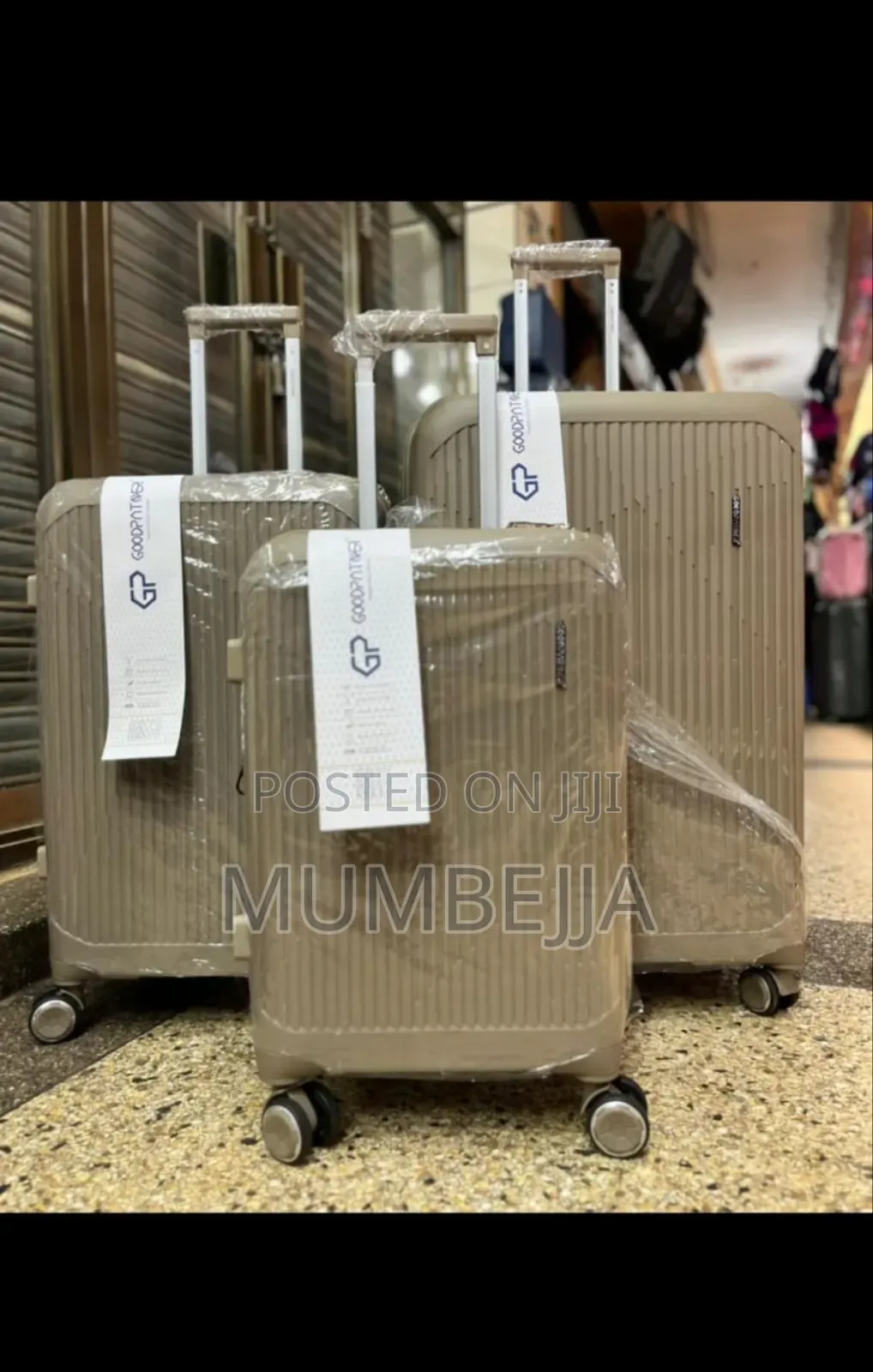 Original Light Tan Good Partner Suitcase