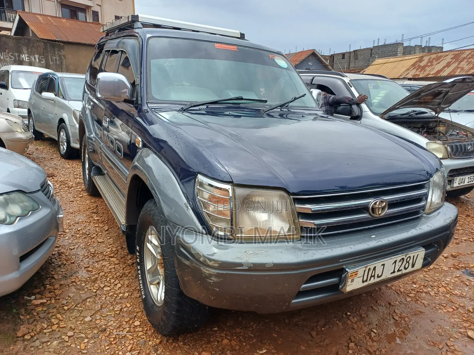 Toyota Land Cruiser Prado 1998 Blue