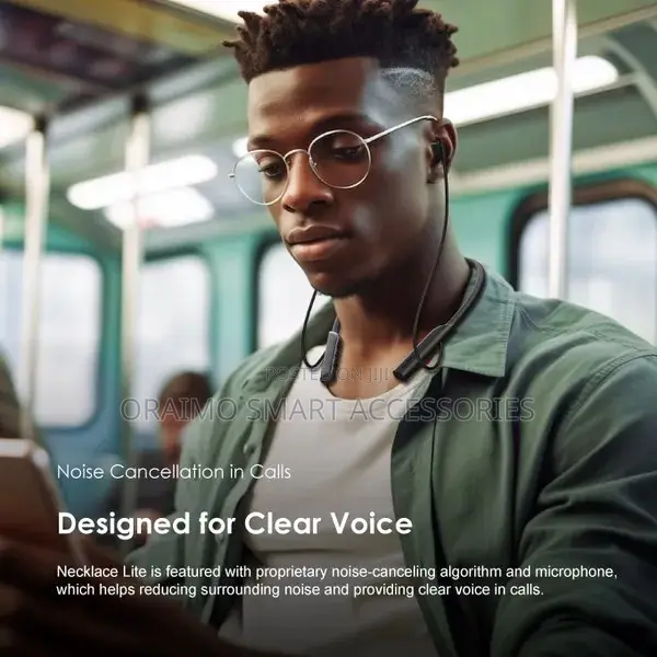 Oraimo Necklace Lite Call Vibration Wireless Earphones