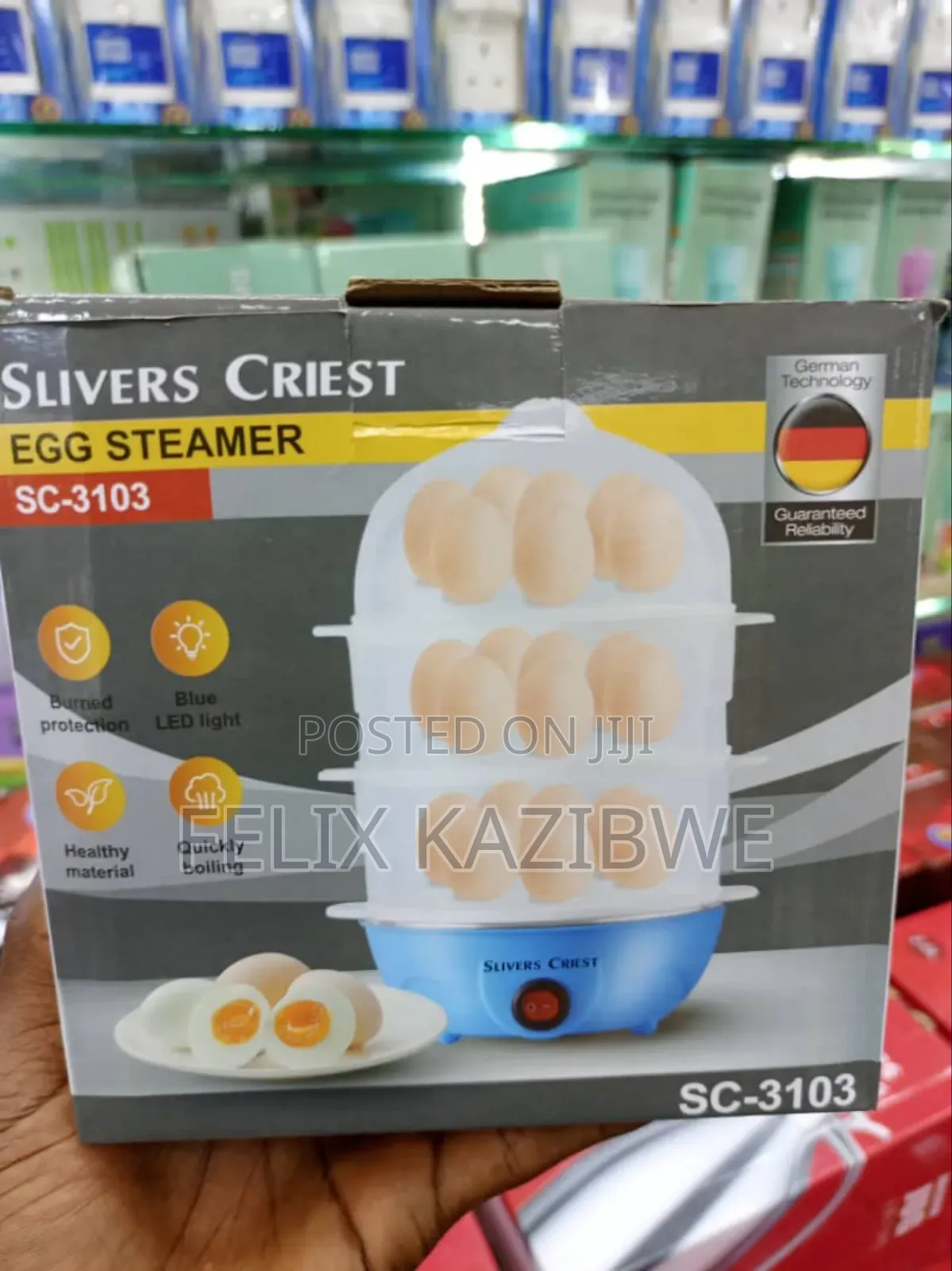 Electric Egg Steamer.
