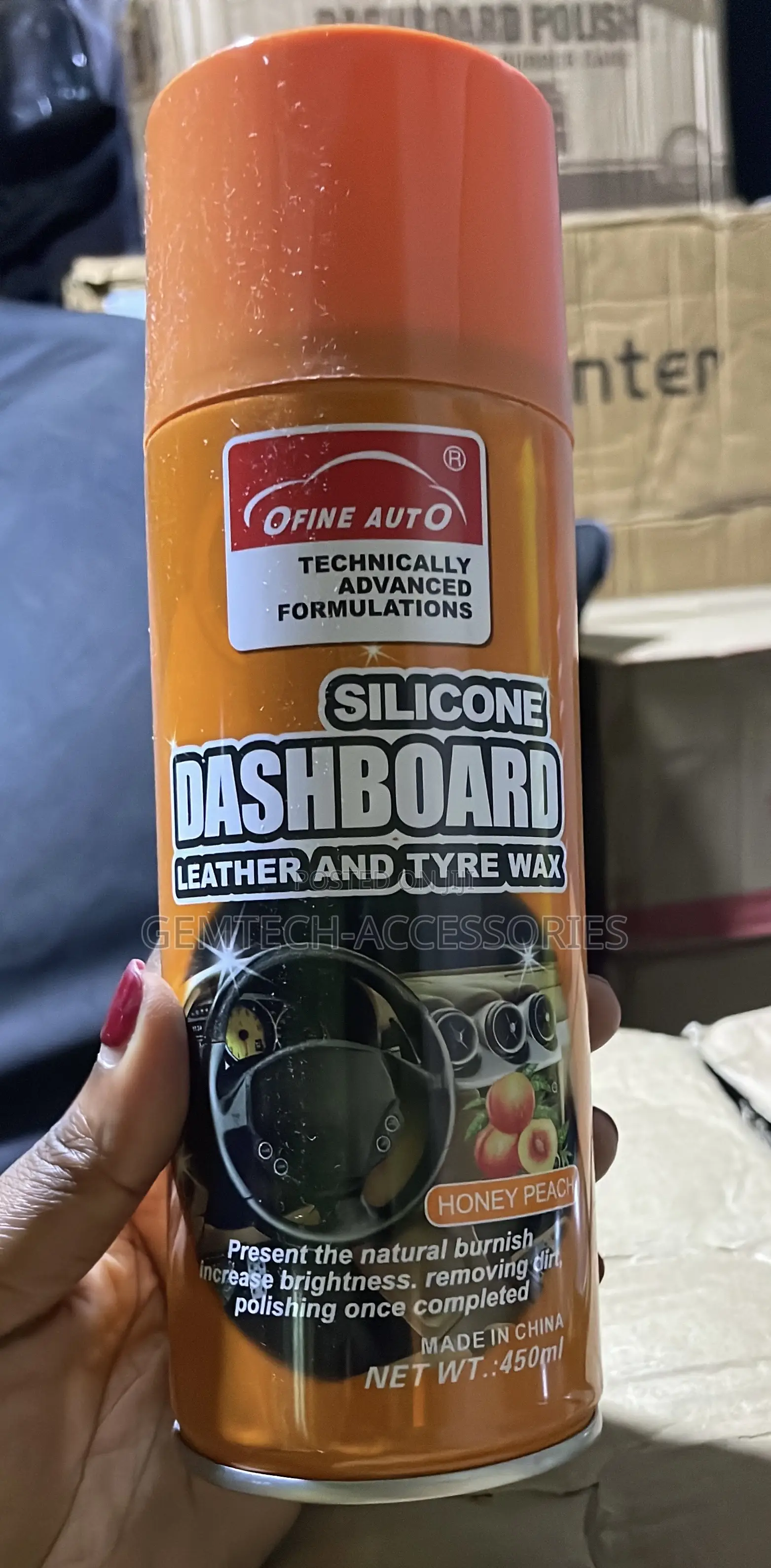 Dashboard Leather and Tyre Wax/Polish