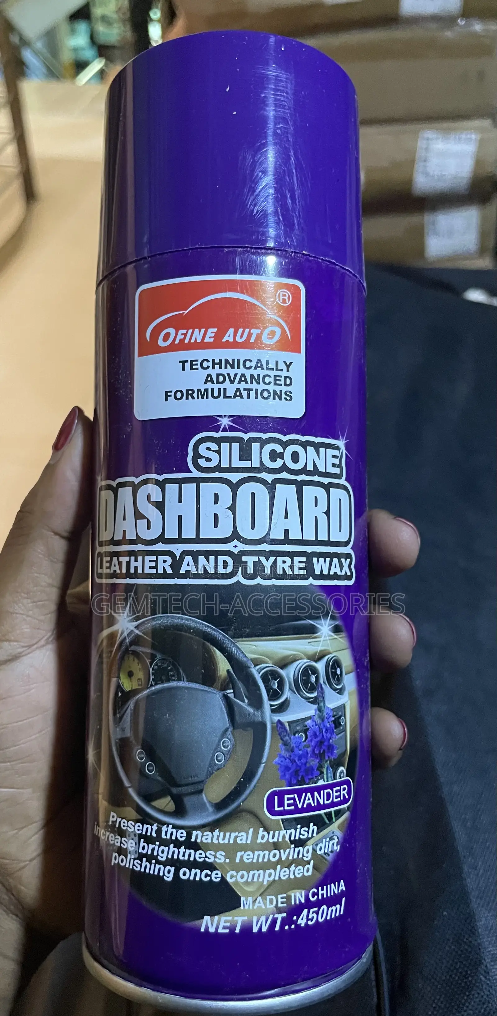 Dashboard Leather and Tyre Wax/Polish