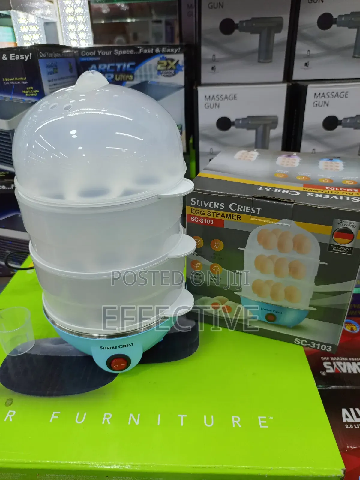 Slivers Criest Egg Steamer.