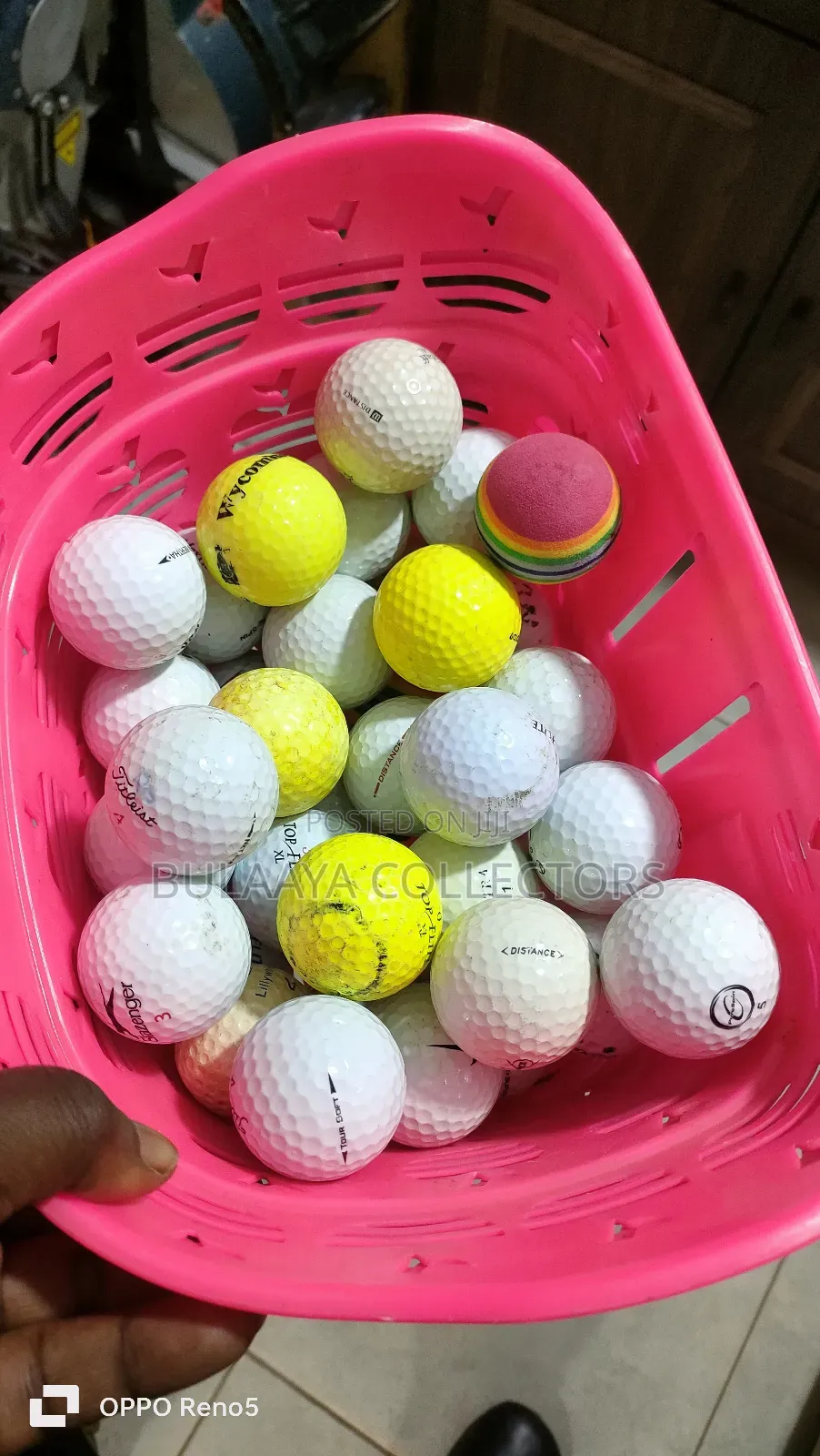 Variety of Uk Used and Practice Golf Balls From Several Popular Brands