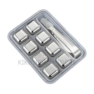 Reusable Ice Cubes for Drinks Steel Ice Cubes Whiskey Ice Cubes