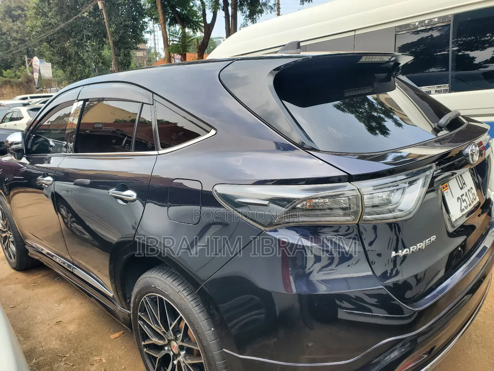 Toyota Harrier 2015 Matt Black