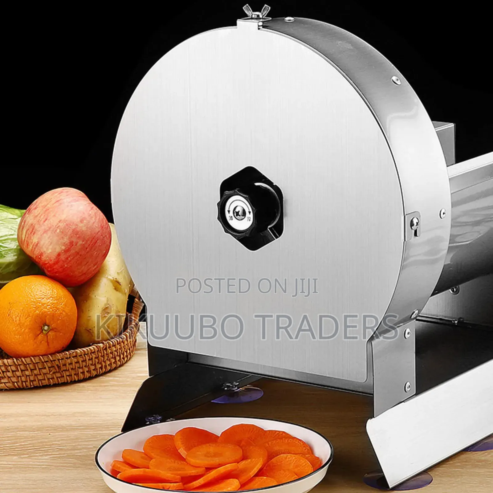Electric Food Slicer With 2xblade, Stainless Steel Electric Slicer