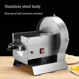 Electric Food Slicer With 2xblade, Stainless Steel Electric Slicer