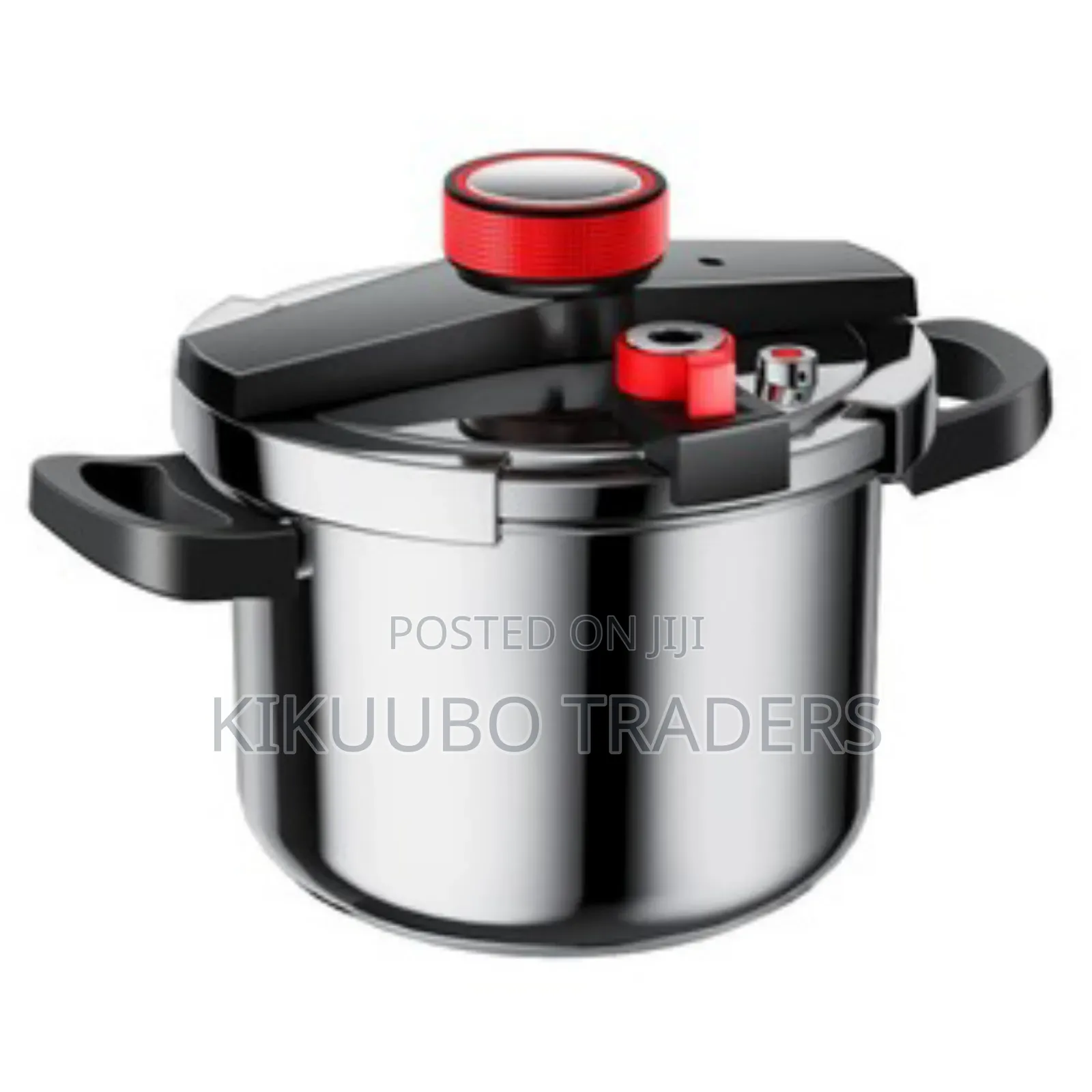 Pressure Cooker Stainless Steel Cookware + Easy Opening Closing Lid,