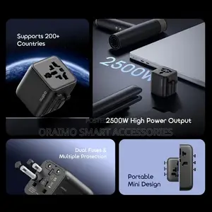 Oraimo Poweromni 251 2500w Multi-Plug Travel Converter