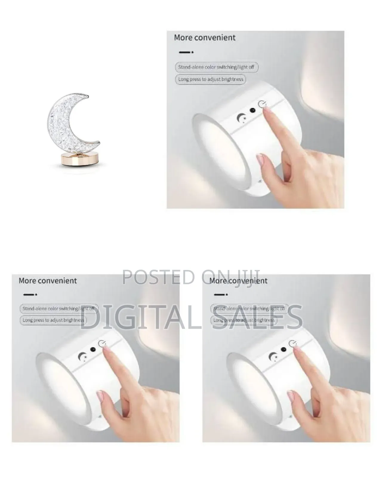 Moon Shaped Lamp