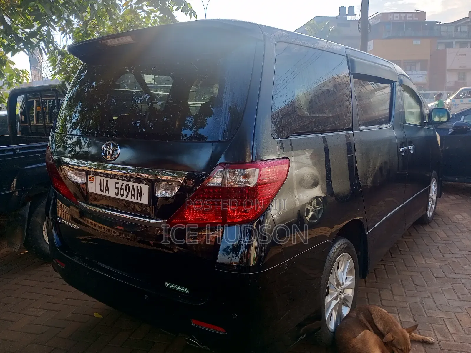 Toyota Alphard 2010 Black