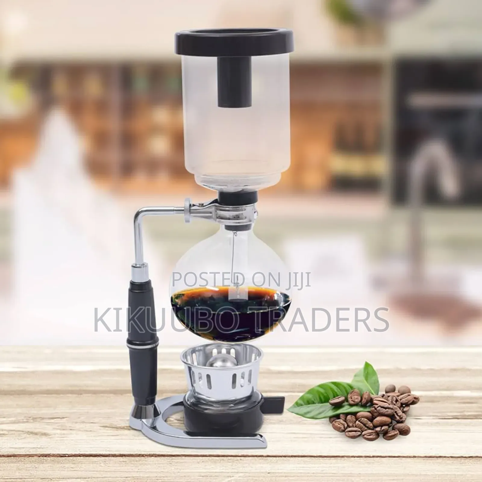 Glass Siphon Coffee Maker, 360ml Tabletop Glass Siphon Pot Glass