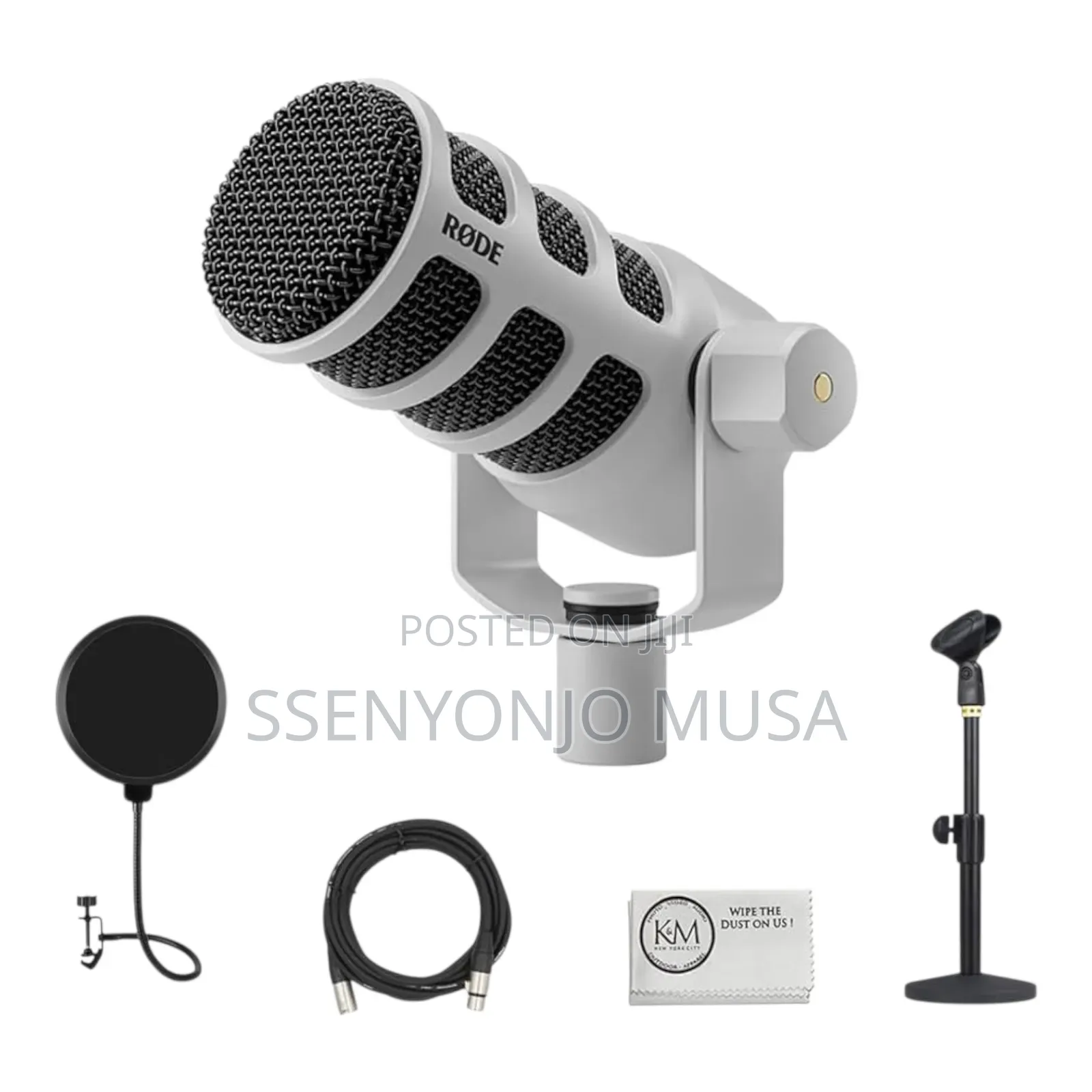 Røde Podmic XLR Cardioid Dynamic Podcast Streaming Microphone
