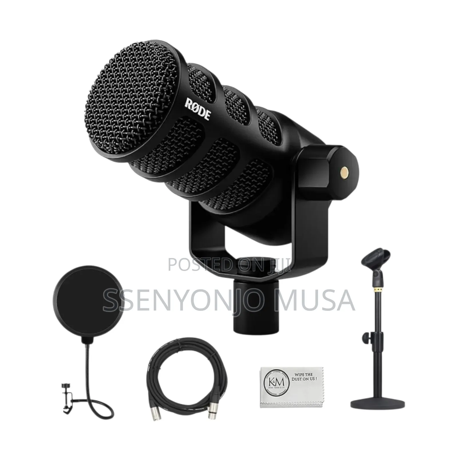 Røde Podmic XLR Cardioid Dynamic Podcast Streaming Microphone
