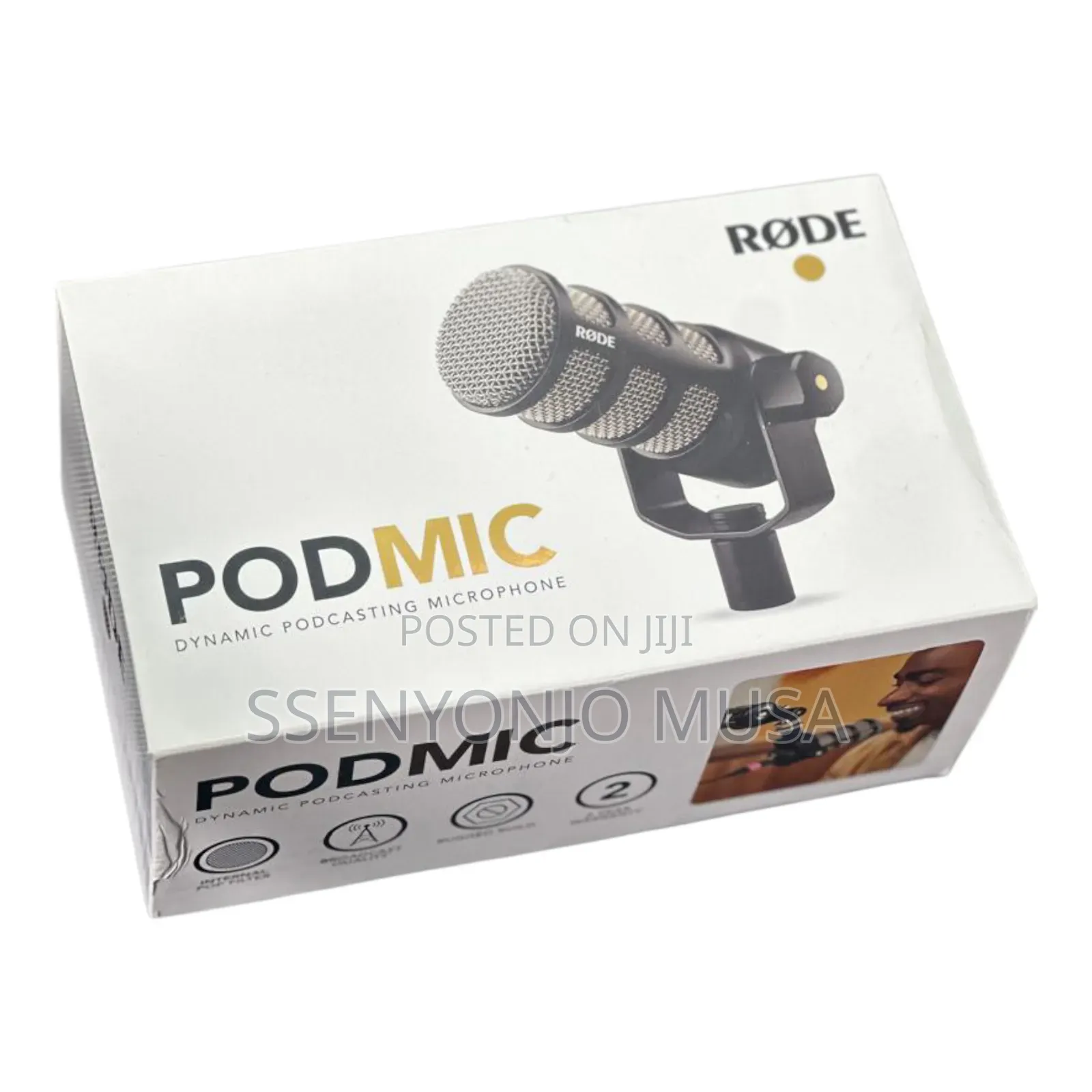 Røde Podmic XLR Cardioid Dynamic Podcast Streaming Microphone
