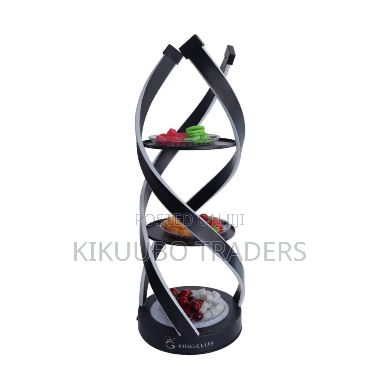Led Lighted Three-Tier Serving Stands