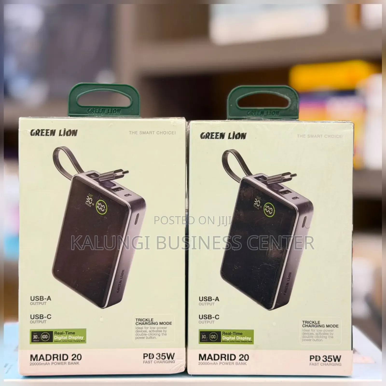 Green Lion Madrid 20 Power Bank 20000mah