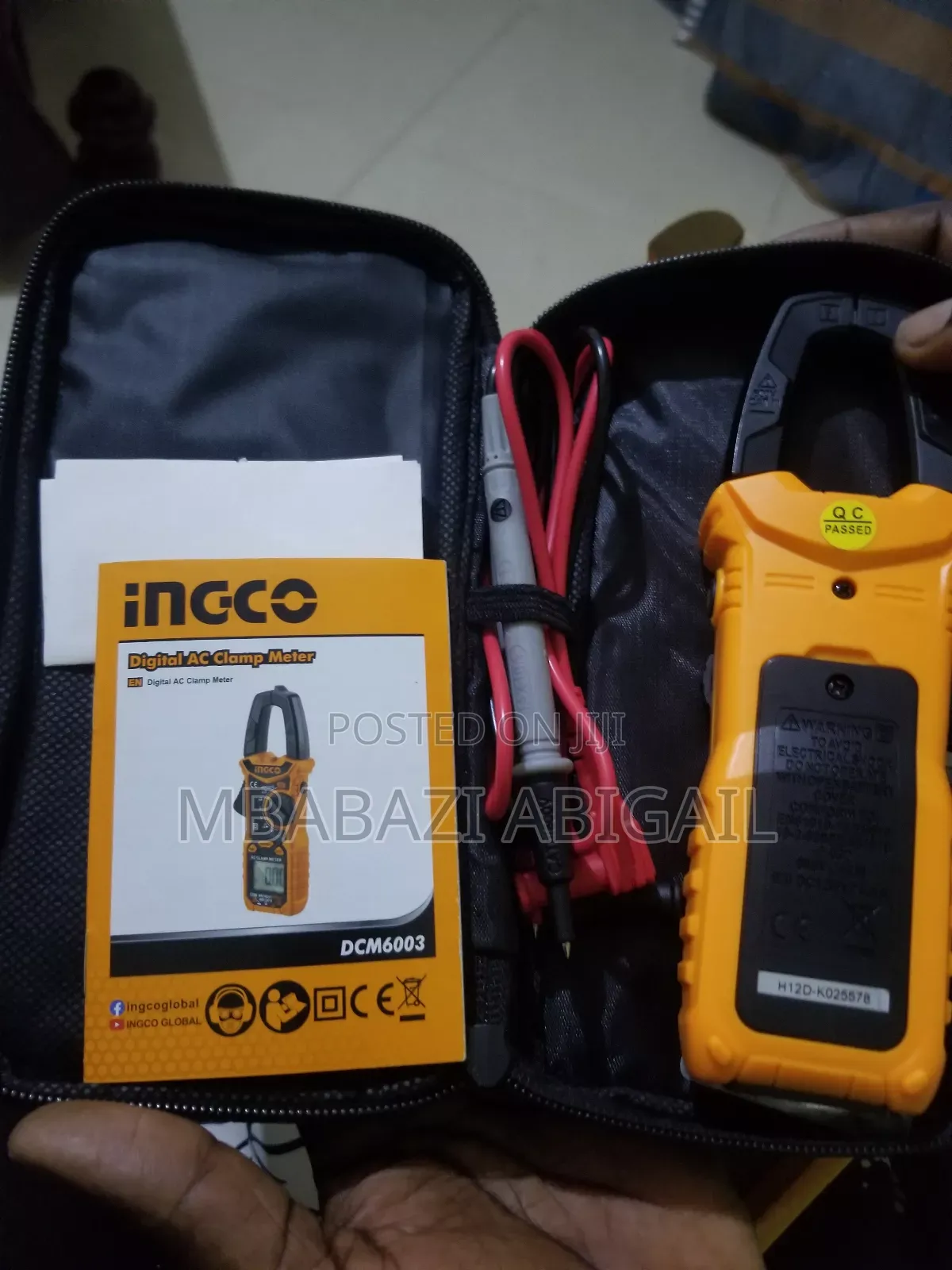 Ac Clamp Metre