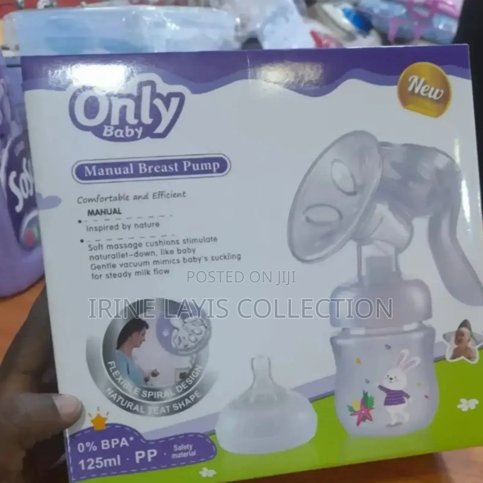 125m Baby Manual Breast Pump.