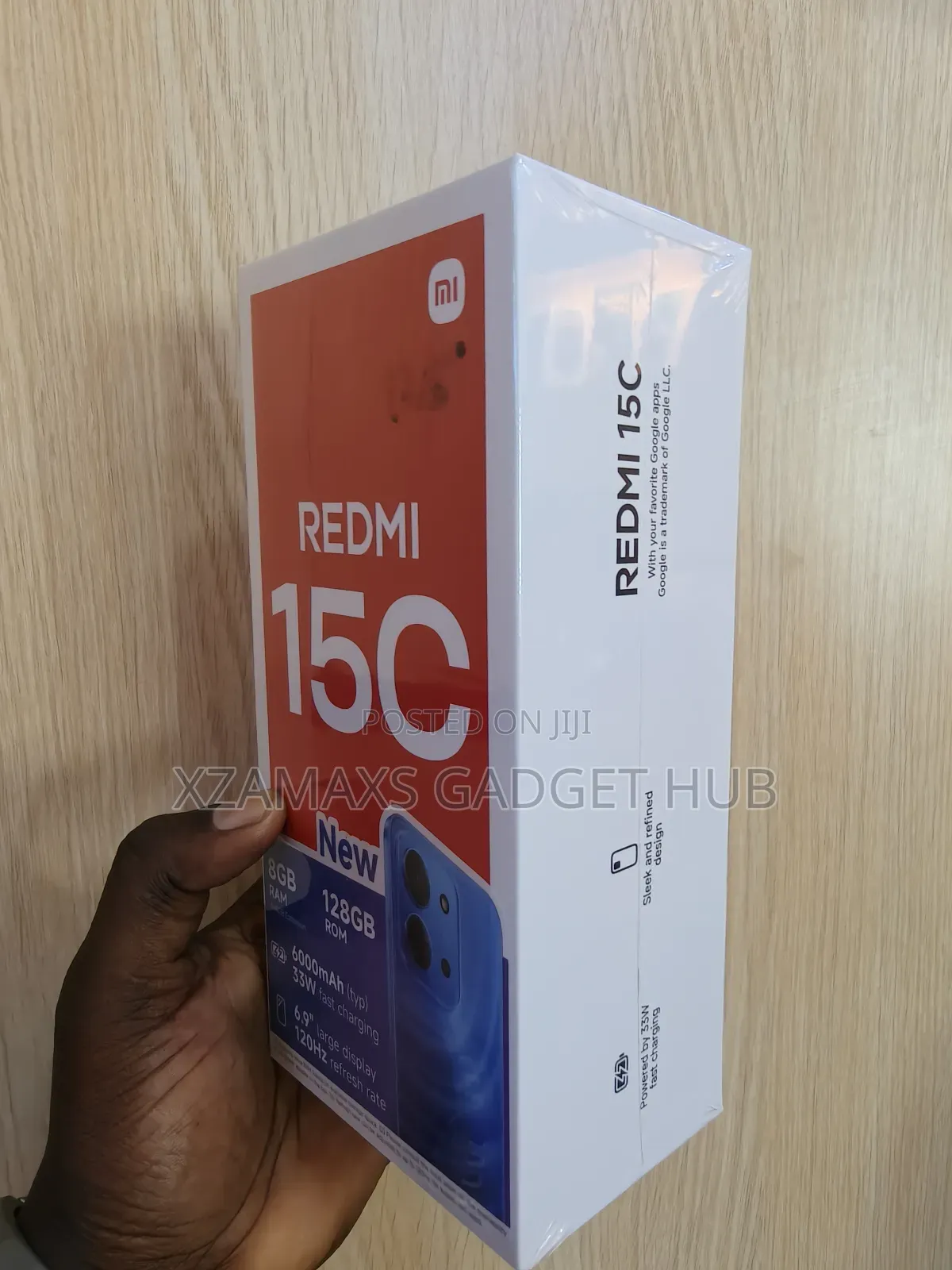 New Xiaomi Redmi 15C 4G 128 GB Black