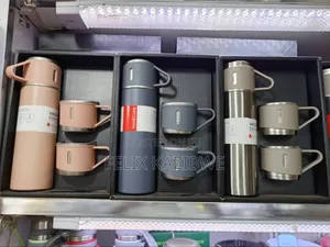 500ml Stainless Steel Vacuum Flask Gift Set.