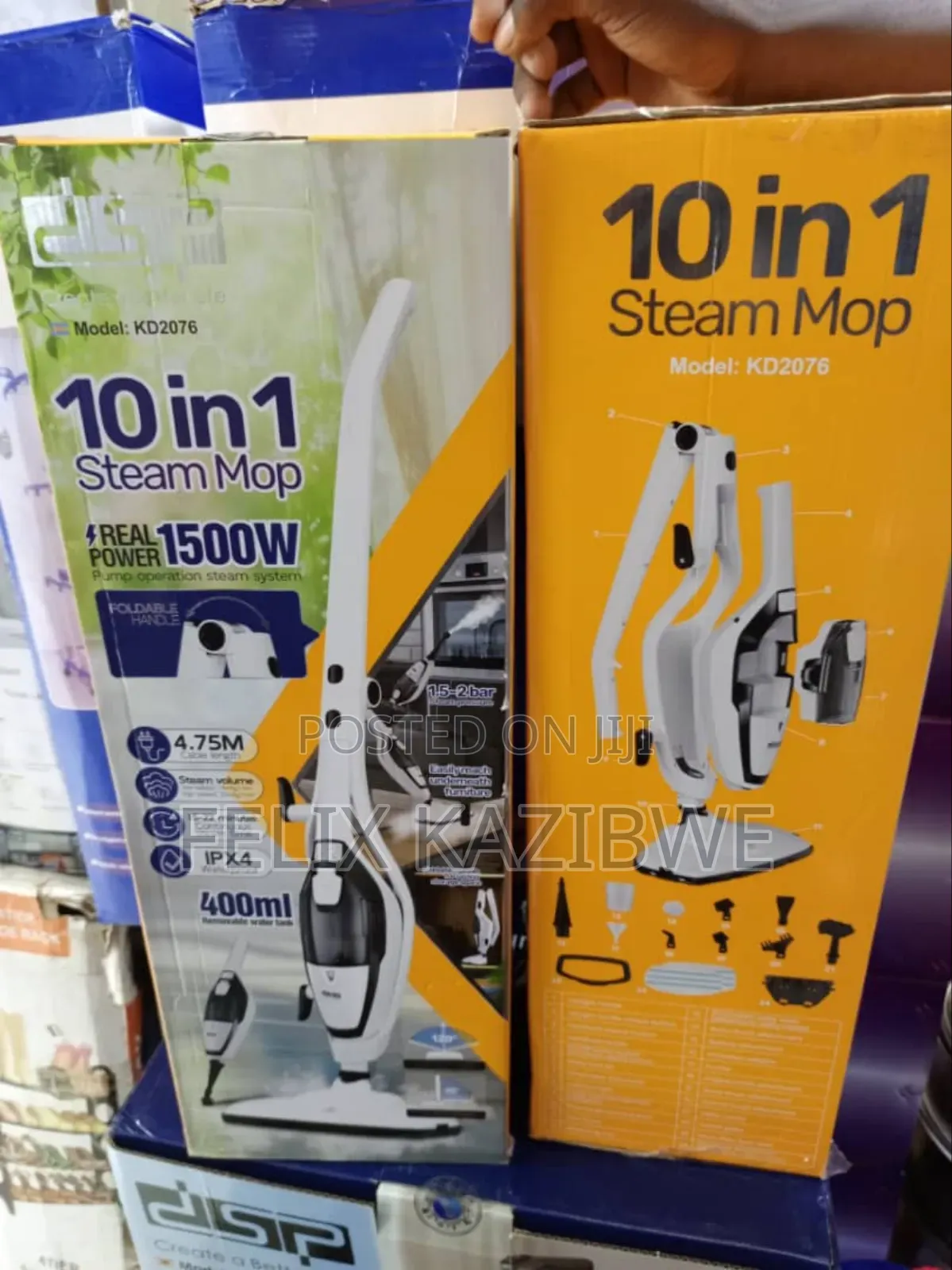 DSP Kd2076 10-in-1 Steam Mop.