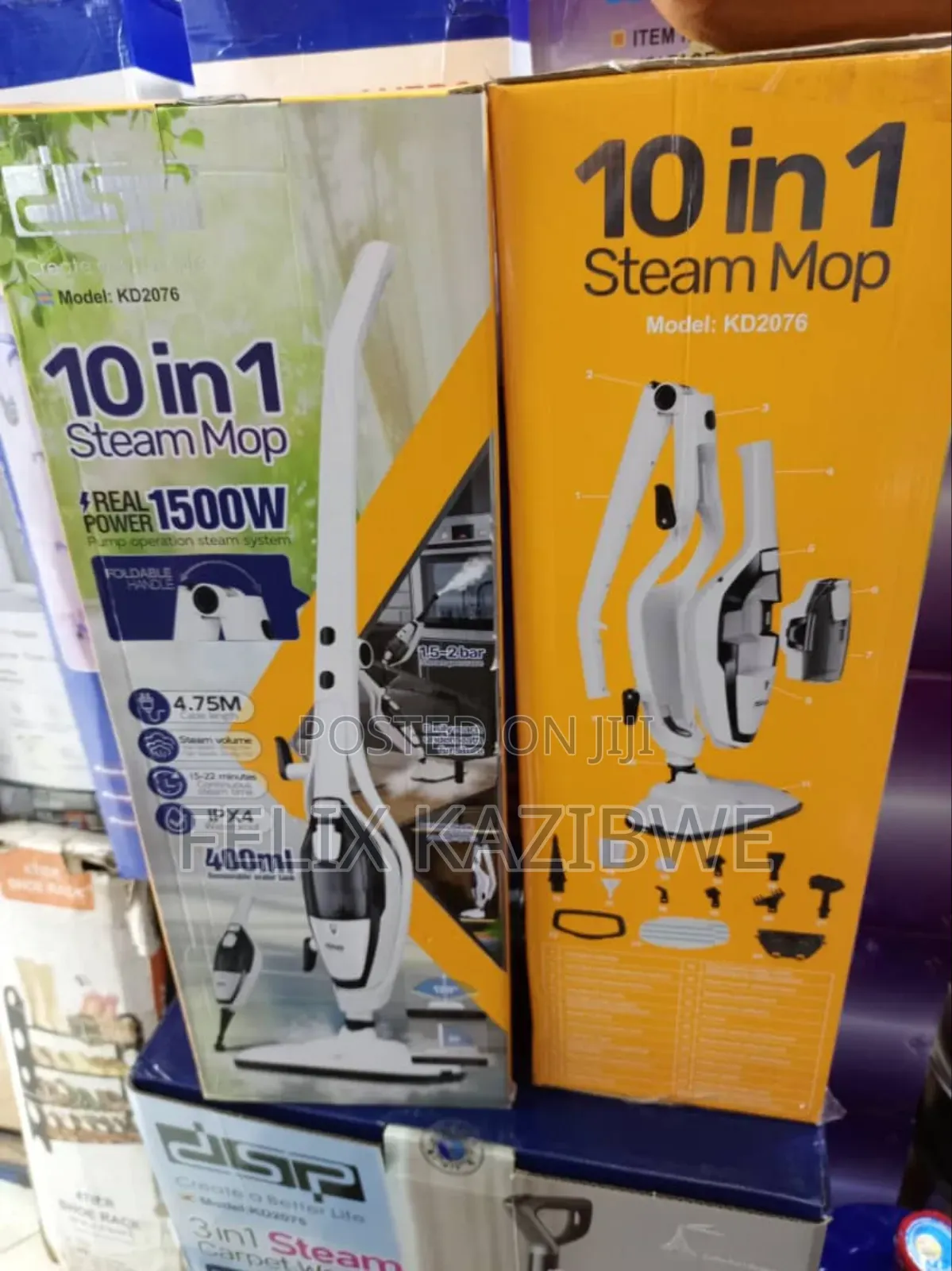 DSP Kd2076 10-in-1 Steam Mop.