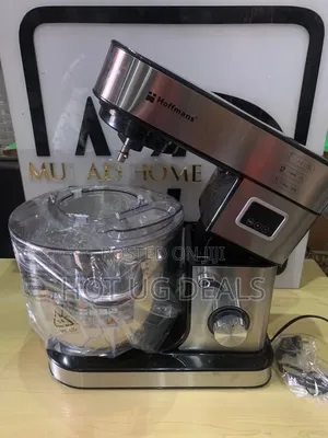 Hoffmans Electronic Stand Mixer 15 Litres Stainless Steel Silver