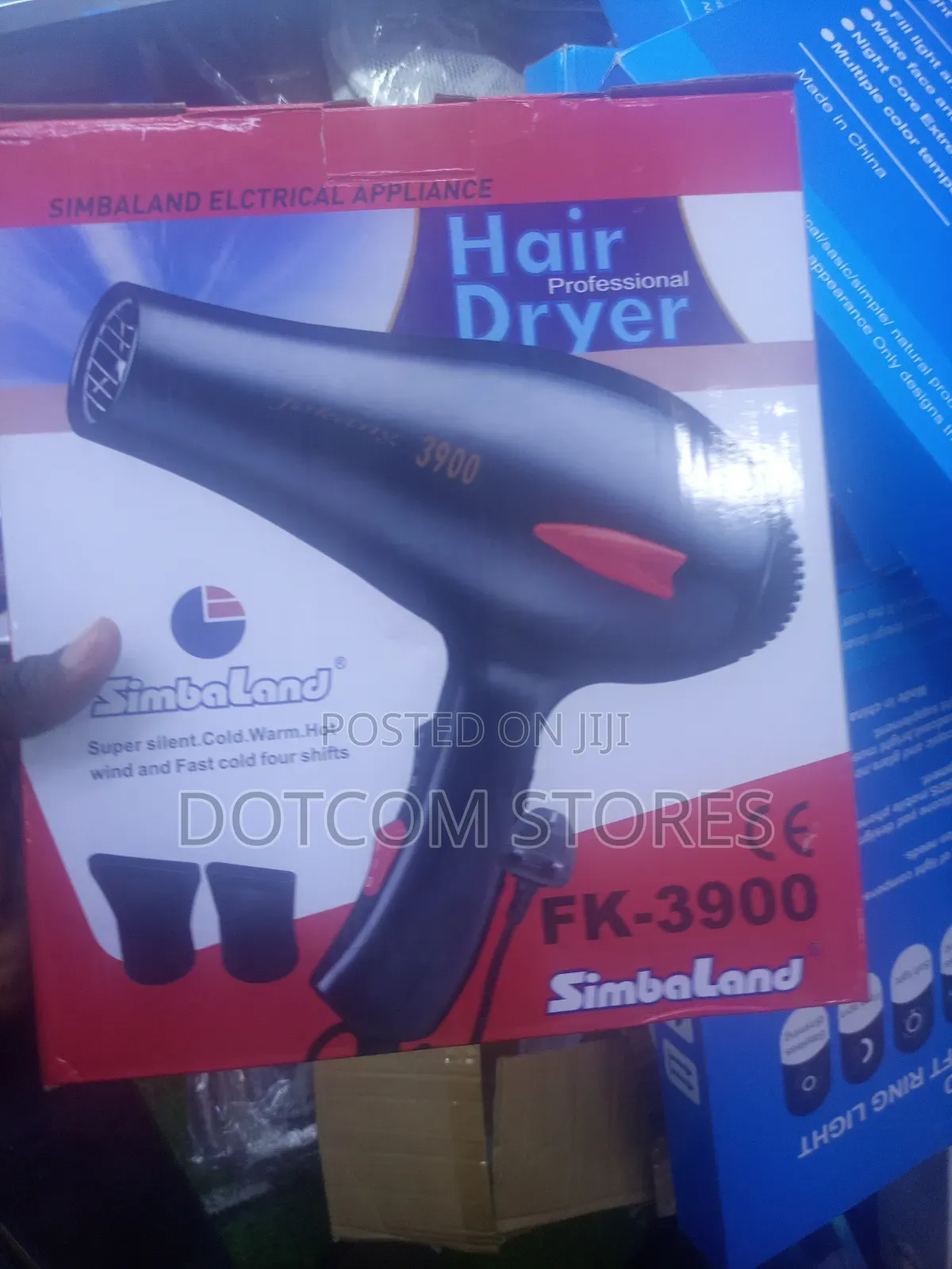 Simbaland Professional Hair Dryer, Model Fk-3900.