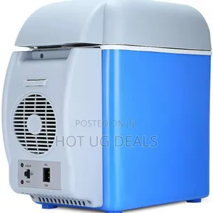 7.5l Mini Car Refrigerator- Multi Colours