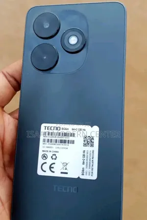 New Tecno Pop 10C 64 GB Black