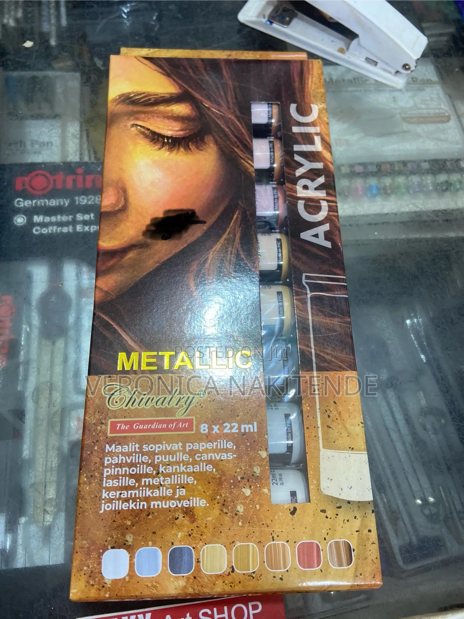 Metallic Acrylic Colors