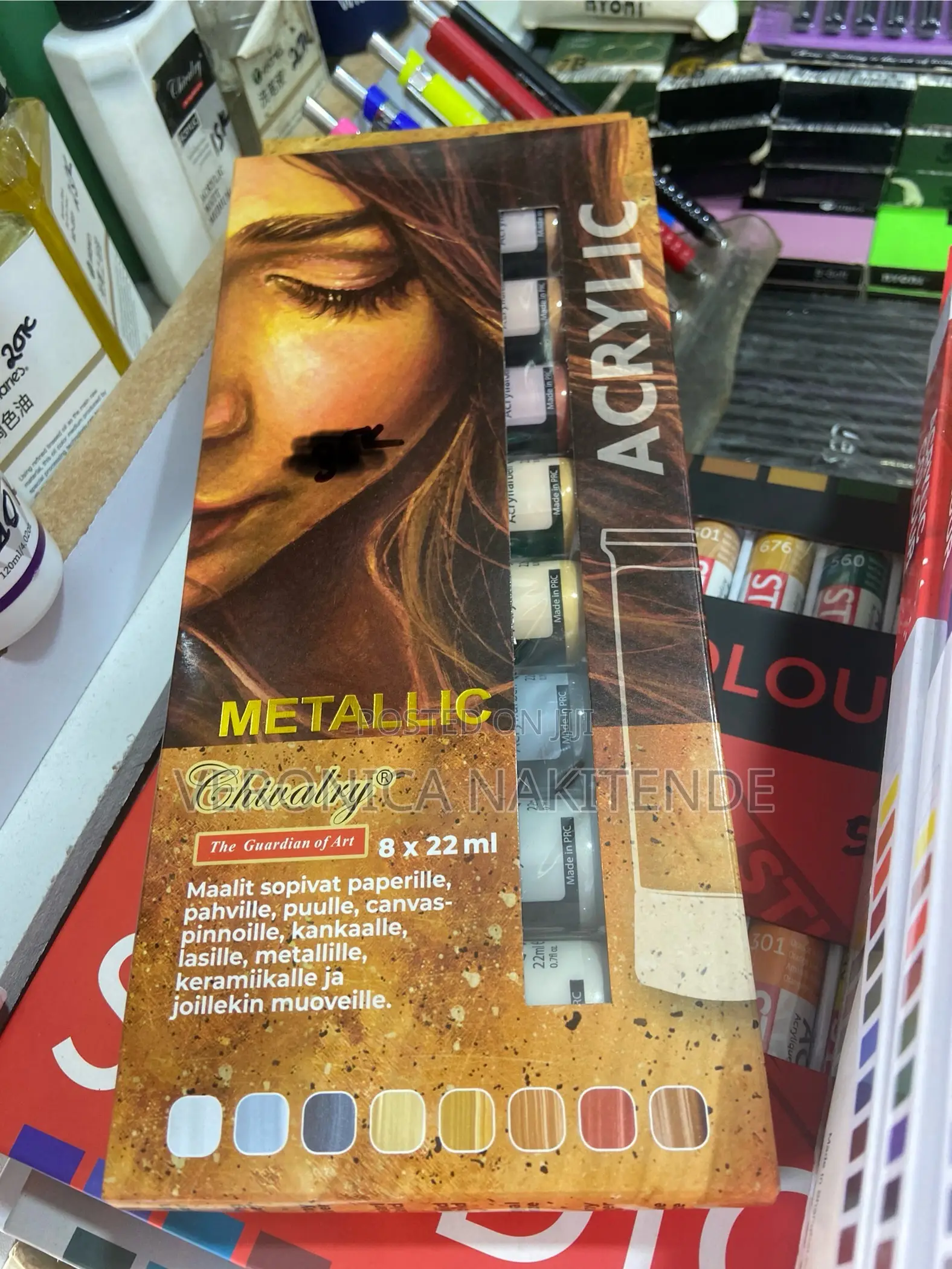 Metallic Acrylic Colors