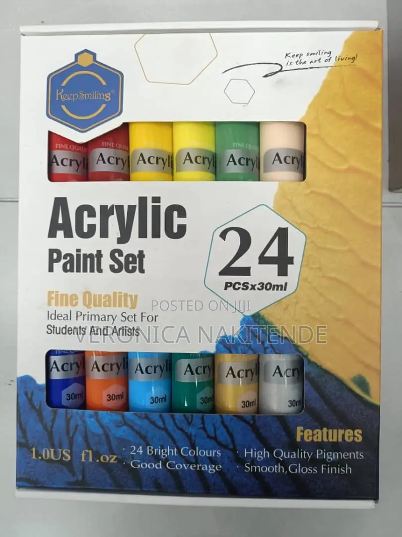 24 Set Acrylics Paint