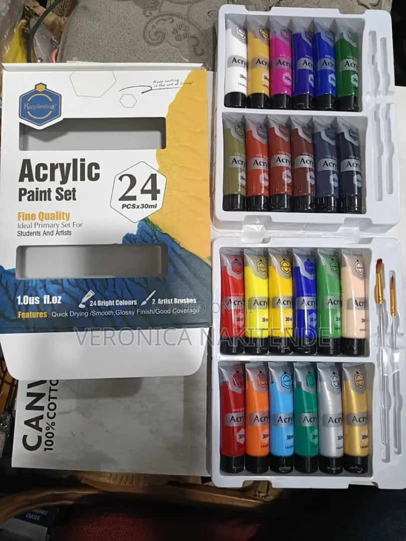 24 Set Acrylics Paint