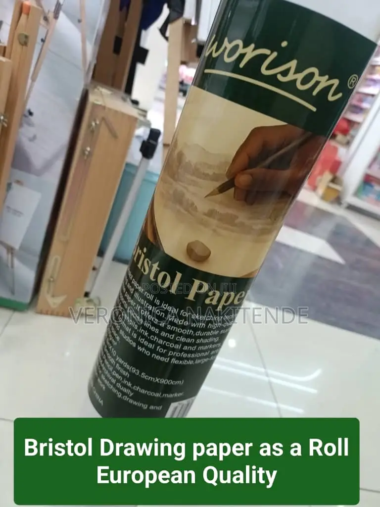 Bristol Drawing Paper as a Roll European Quality