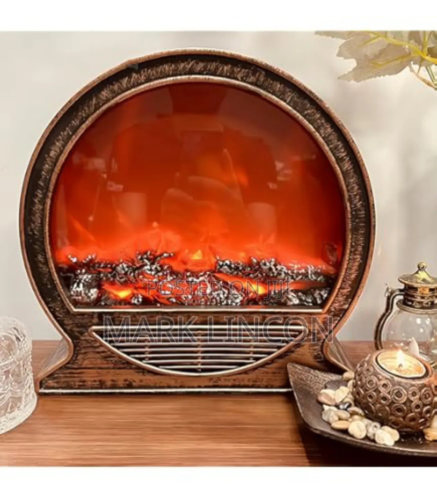Led Fireplace Mood Lamp