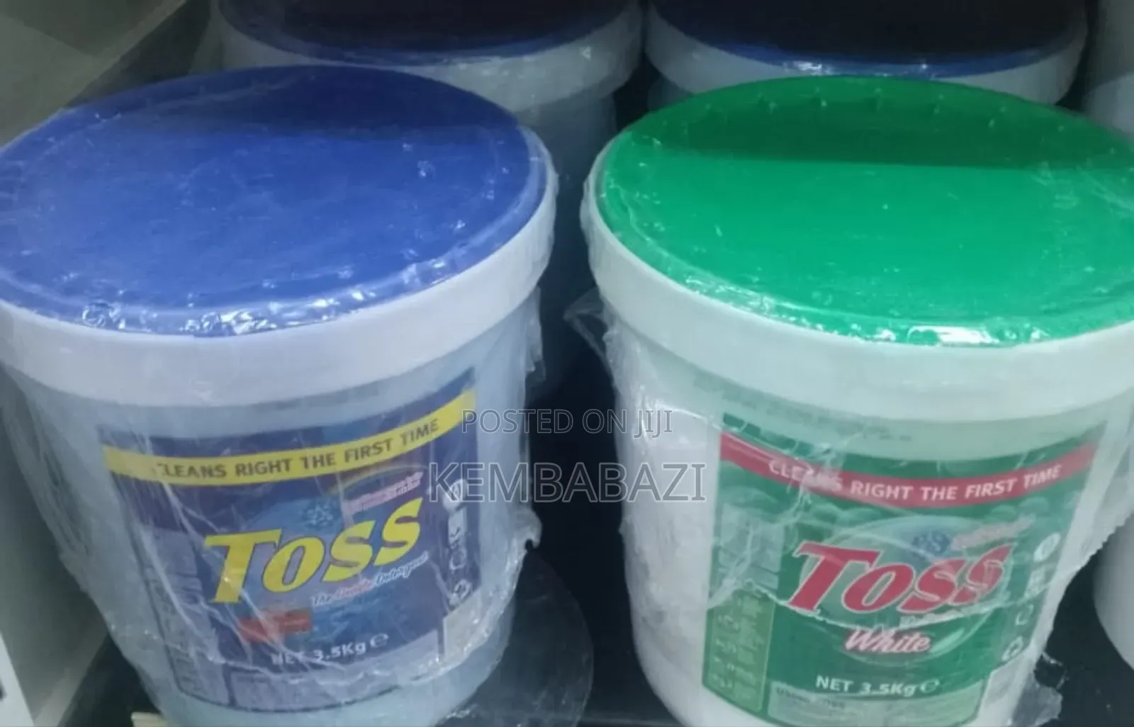 3.5kg Bucket of Toss Washing Powder.