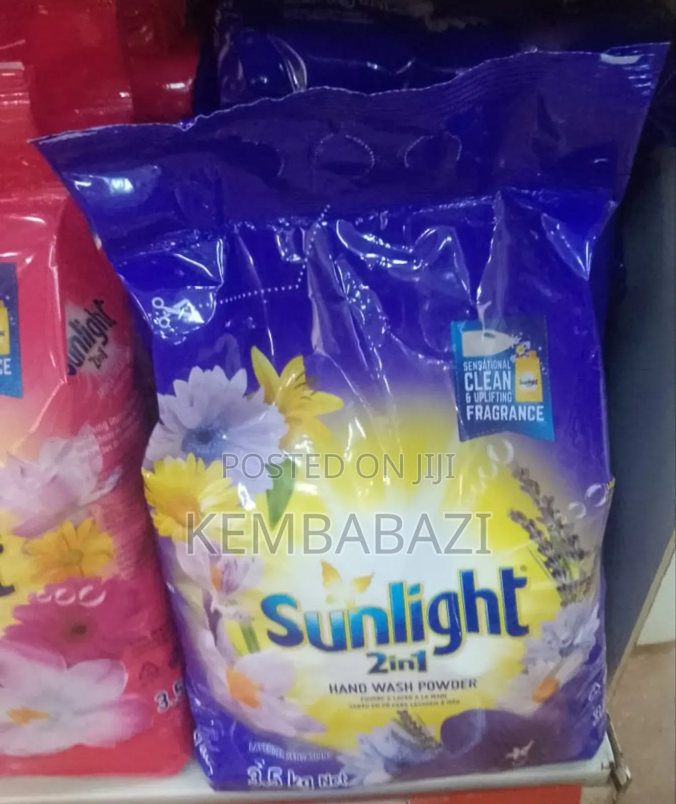3.5 Kg Pack of Sunlight 2in1 Hand Wash Powder