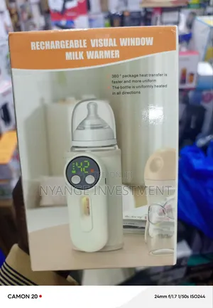 Bottle Warmer. Rechargeable Bottle Warmer