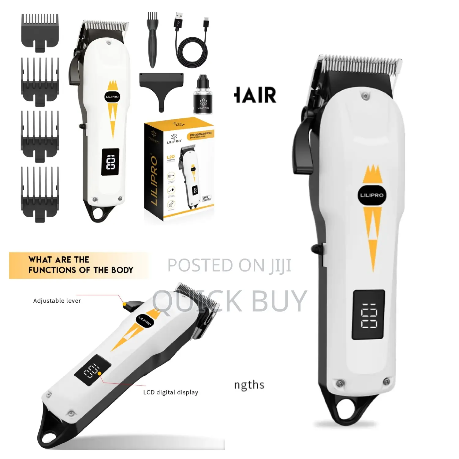 Lilipro L20 Professional Barber Series Hair Clipper.