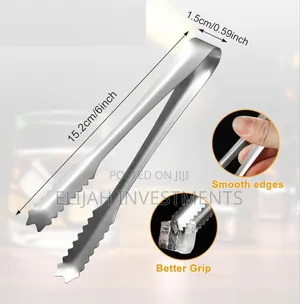 2pcs Ice Cube Tongs