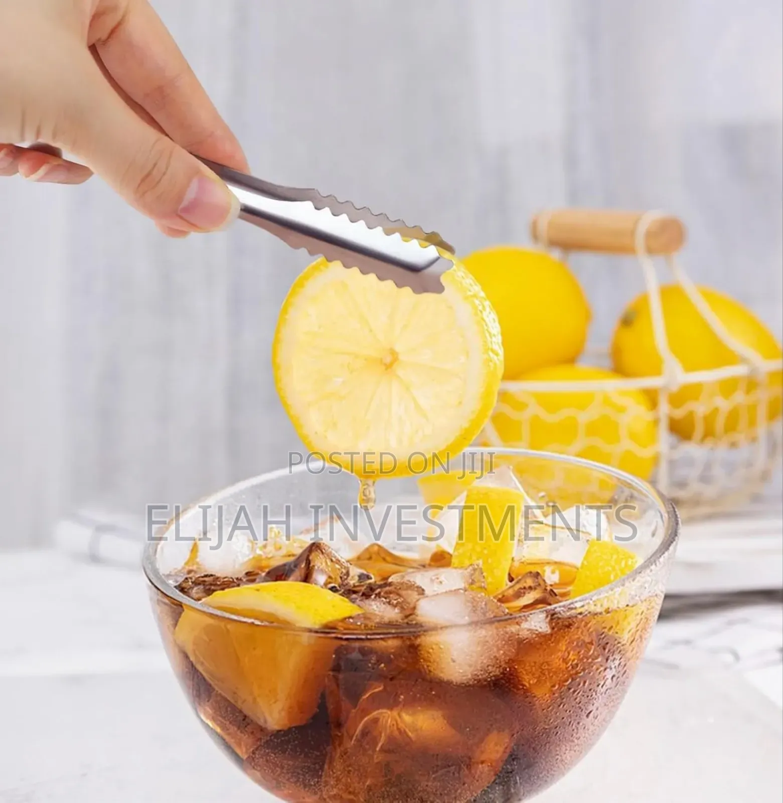 2pcs Ice Cube Tongs