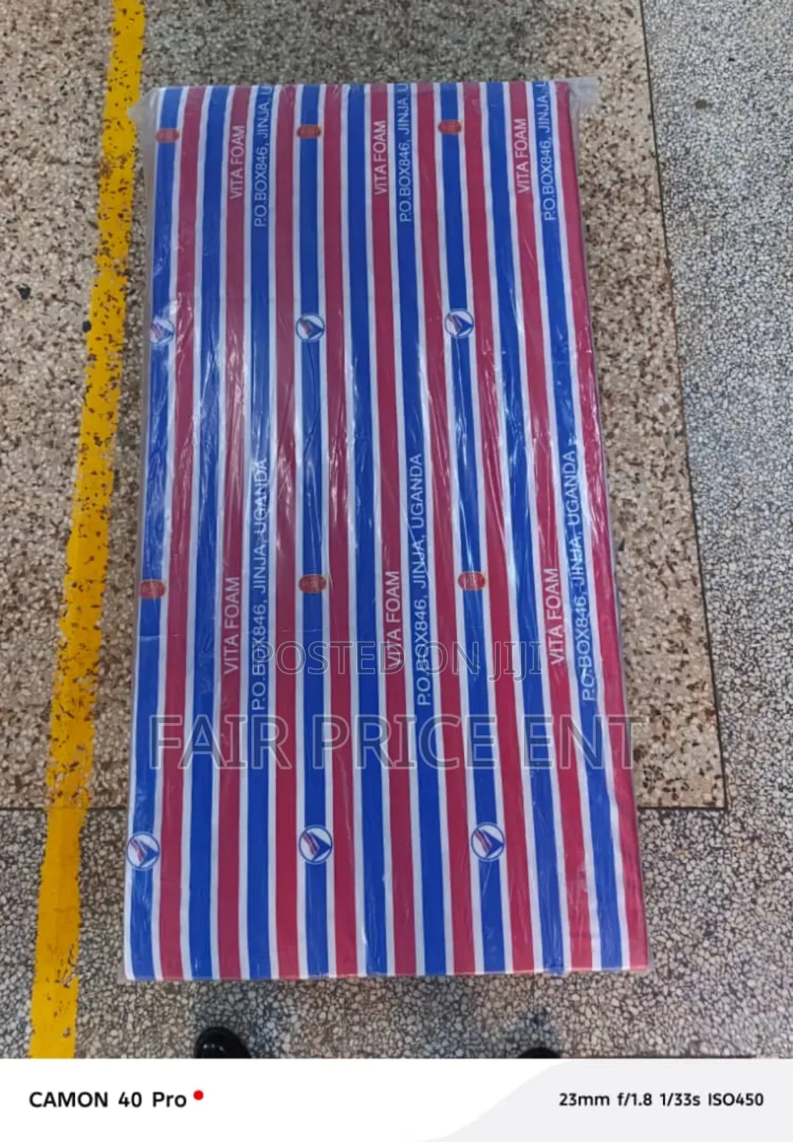 Vitafoam Mattress. Baby Coat Size.( 2 X 4 X4inches)