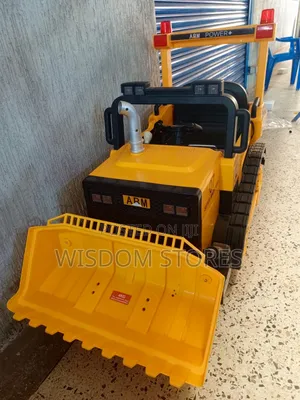 Super Toys Abm-6188 Electric Ride-on Bulldozer.