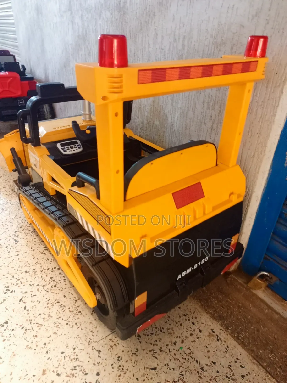 Super Toys Abm-6188 Electric Ride-on Bulldozer.