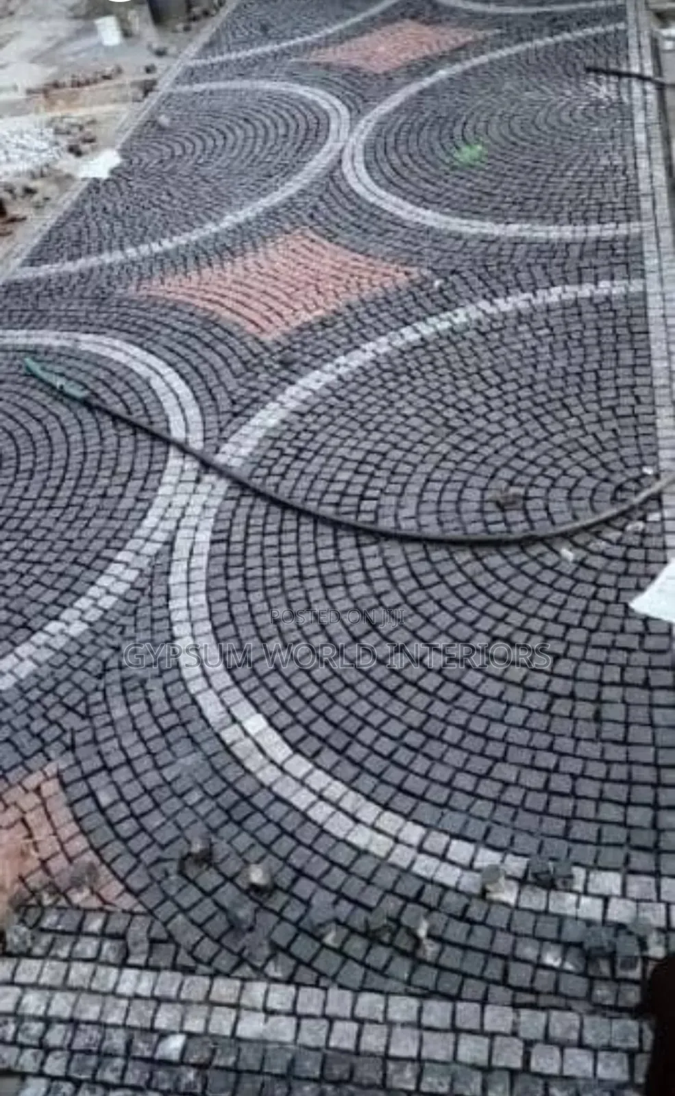 Slate Stone Pavers Black